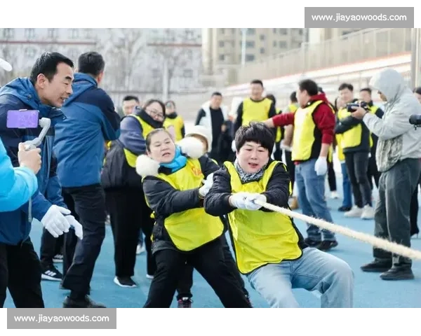 团结协作的力量在拔河比赛中绽放无限精彩瞬间